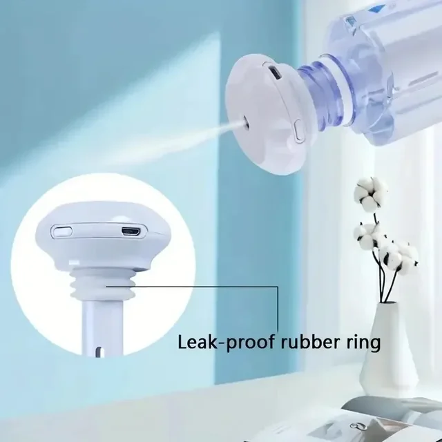 Mini Portable Humidifier Lownoise Spray Humidification Multi-function Car Bedroom Office Desktop Mineral Water Bottle Humidifier 1