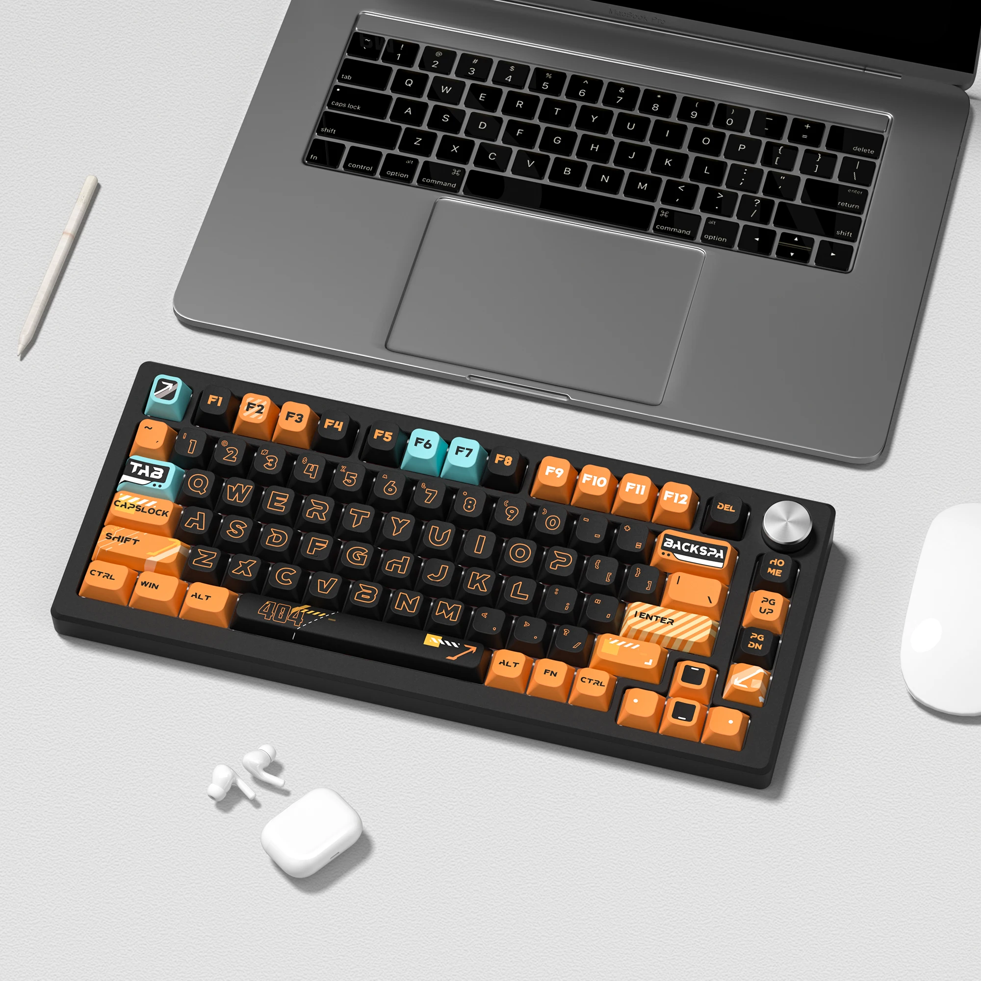 XVX 체리 프로파일 141키 키캡 게임 테마 1.5mm 두께 이중 주조 PBT 키캡 5면 염료사브 블랙 옐로우 키캡