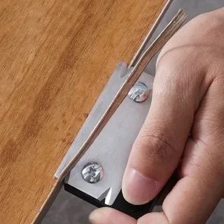Woodworking trimming tool edge corner planer specialty edge banding trimmer wood chamfering fillet scraper board deburring