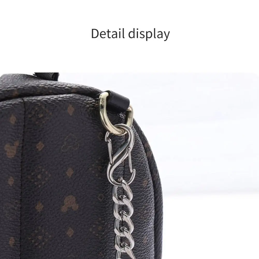 

2pcs DIY Chain Bag Adjustable Buckle Metal Clasp Removable Buckle Bag Accessory Chain Extension Shortening S Type Shape Clasp