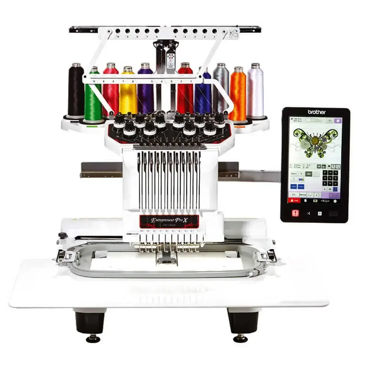 

SUMMER SALES DISCOUNT ON AUTHENTIC ON BROTHER PR1050X Commercial Embroidery Machine PR1050X 10-Needle Home Embroidery Machine
