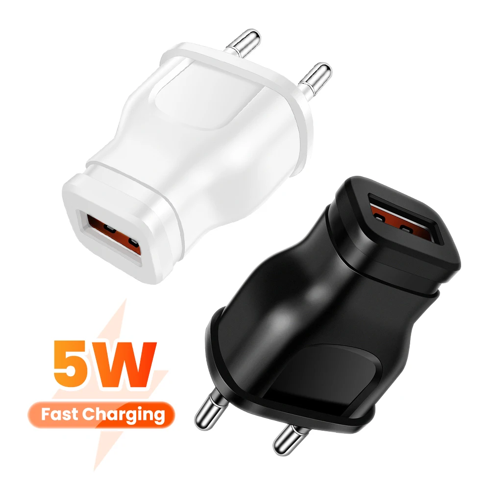 Universal 5V USB Wall Charger Power Adapter