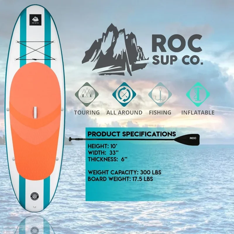 Roc Inflatable Stand Up Paddle Board 3