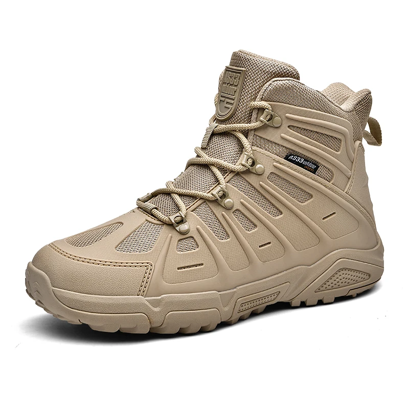 

Special Force Field Desert Tactical Army Boots New Men's Military Boots Man Work Non-slip Safty Shoes Lace Up Combat Ankle Boots