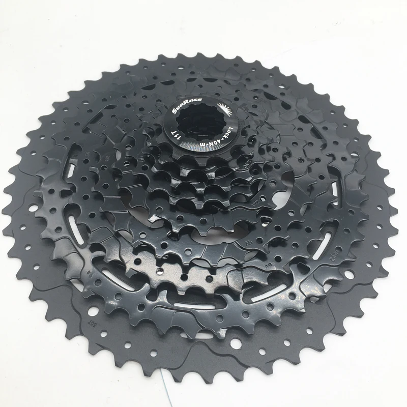 Cassette Para Bicicleta De 8 A 12 Velocidades - Negro, Para MTB O Carretera, Dientes 42/46/50/52T
