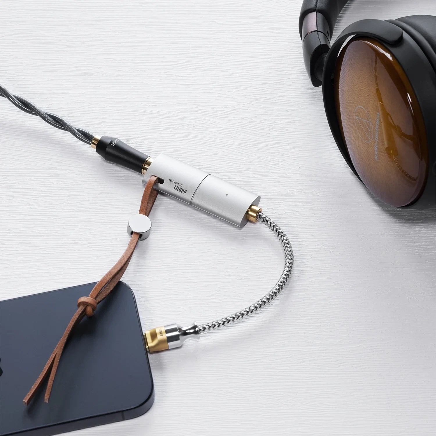 DD ddHiFi TC44Pro E2 USB-C / Light-ning to 4.4mm Balanced USB DAC & AMP With Two CS43131 Decoding and Two ES9603Q Amp Chips