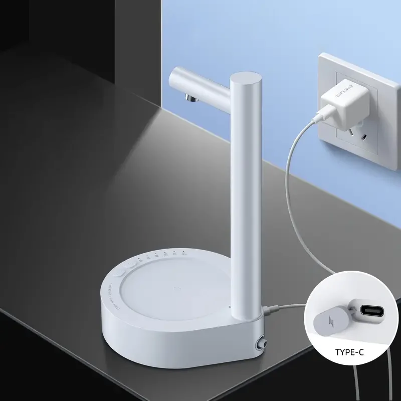 Portable desktop water dispenser USB charging automatic kettle water dispenser suitable for bedside home office 1PC