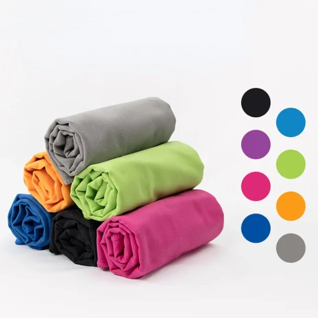 Quick drying Sports Towel Water absorption Portable sports Sweat wiping Towel thick Double-sided velvet Quick dry Beach towel 2