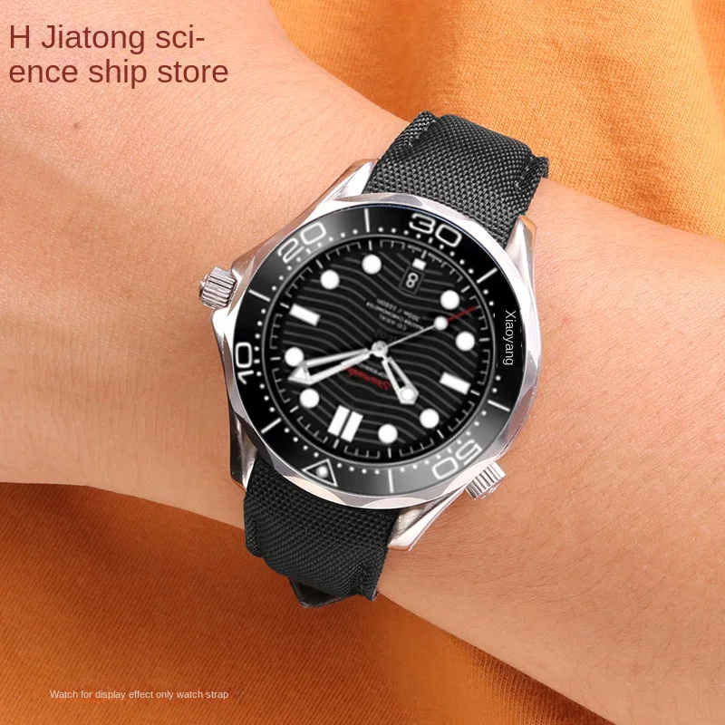 Nato Strap Cinturino In Pelle Per Omega Speedmaster Orologio Omega  Speedmaster Cinturino Tessuto Cinturino Pelle Omega