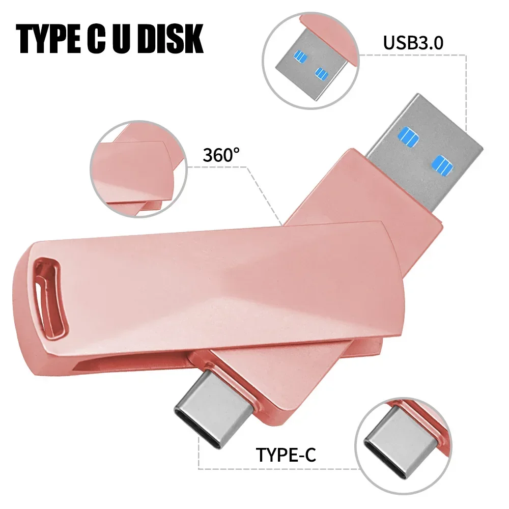 CŸ USB 3.0 ÷ ̺, ǻ  Ʈ OTG  ̺,  USB C ÷ ̺, 256GB, 128GB, 64GB, 32GB
