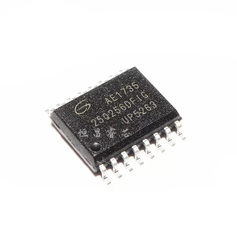 

GD25Q256DFIG silkscreen 25Q256DFIG new original 256Mbit SOP16 32M FLASH