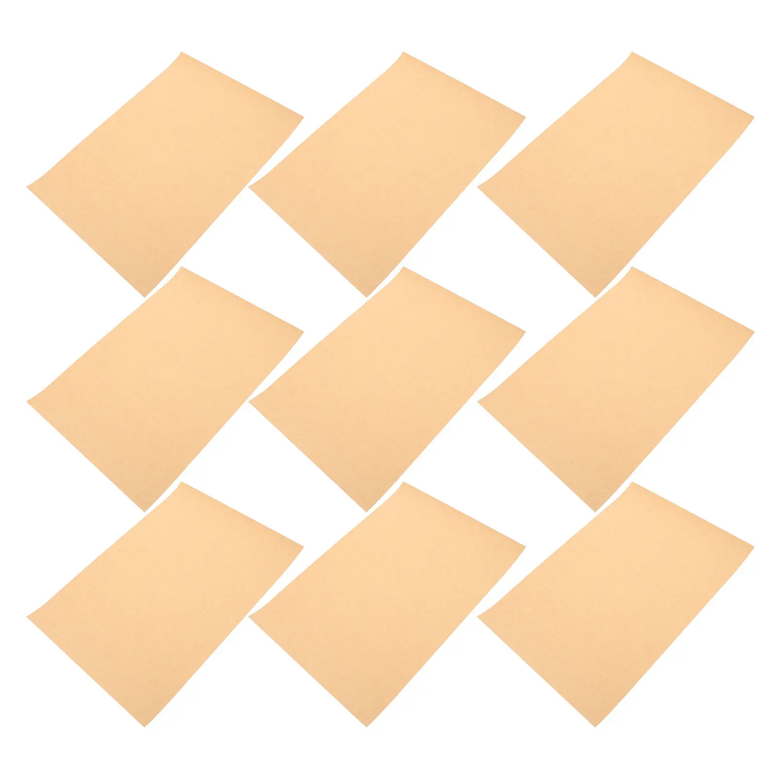 100Pcs 4K 드로잉 크래프트 판지 부드러운 표면 친환경 강력하고 쉽게 찢어지지 않음 어린이 연필 색연필에 적합
