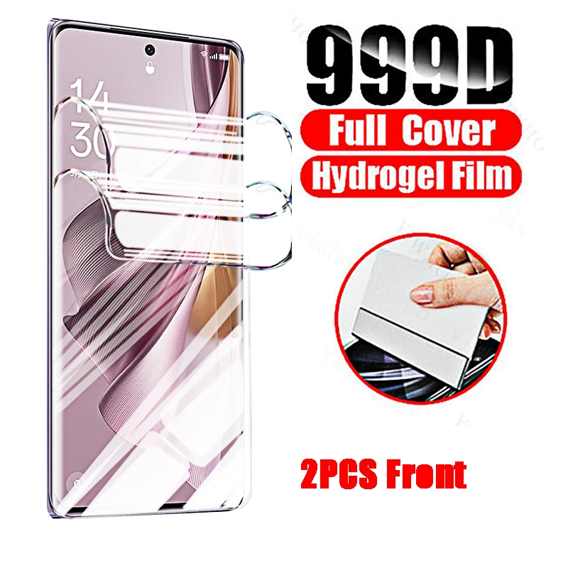 Film De Protection Hydrogel Pour OPPO Reno, Find X Séries - Transparent, Anti-rayures Et Anti-chocs - Neuf