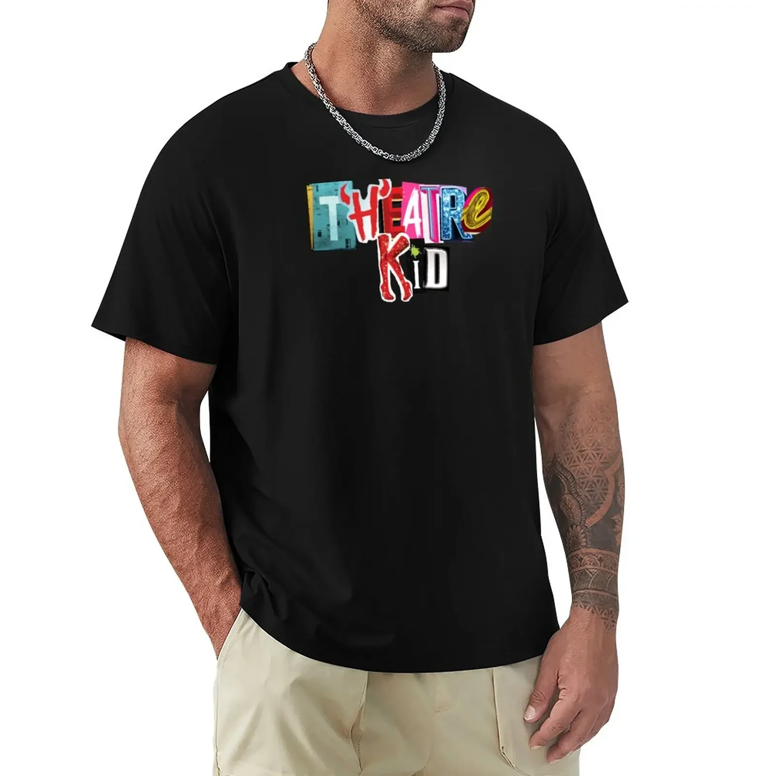 

Theatre Kid Collage T-Shirt tees plain Men's t-shirts