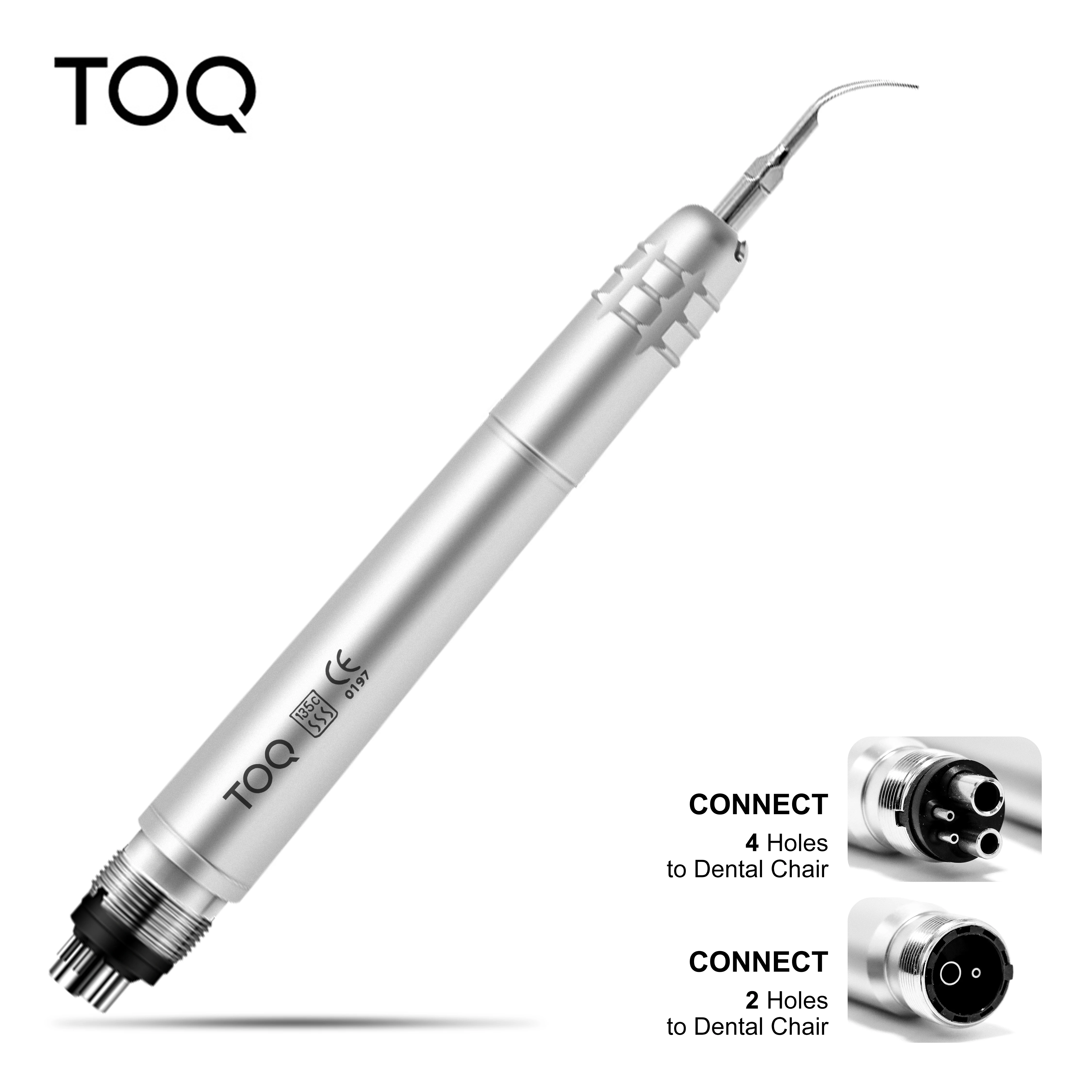 Dental Ultrasonic Air Scaler with 3 Tips Tooth Calculus Remover