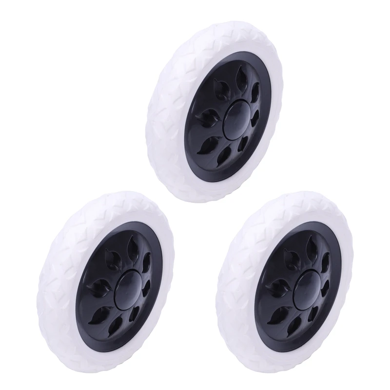 6 Pezzi Hot Wheel Design Trolley Bagagli Viaggiatori Cartwheels 15.8X3.4 Cm-Bianco E Nero