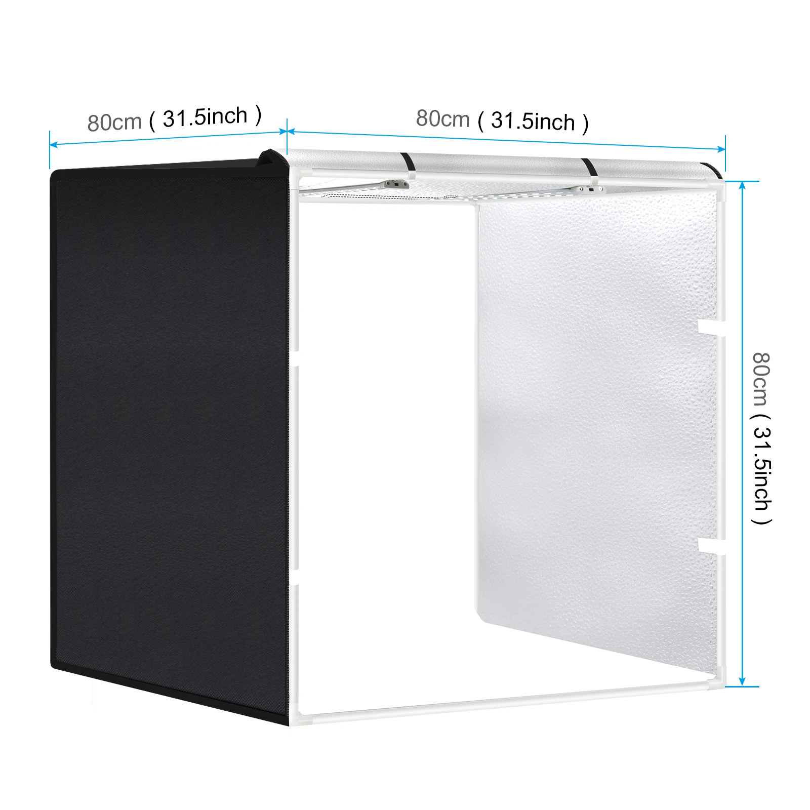 PULUZ 80cm Photo Studio Lightbox,80W CIR95 Photography Light Box