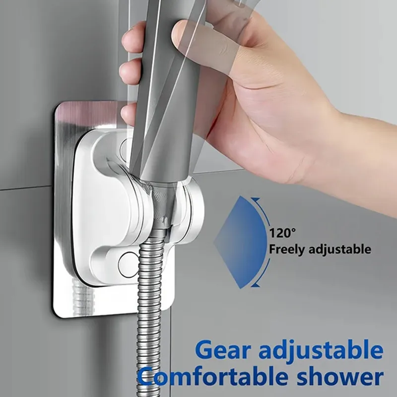 Shower Head 5 Modes Adjustable High Pressure Water Saving Water Massage Hook Hose Bathroom Accessories shower head shower nozzle