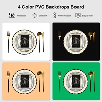 PULUZ 40cm Photo Studio Kit Light Box 4 Color Backdrop,72W 5500K LED Photo Softbox Foldable Photography Studio Shooting Tent Box - Image 2