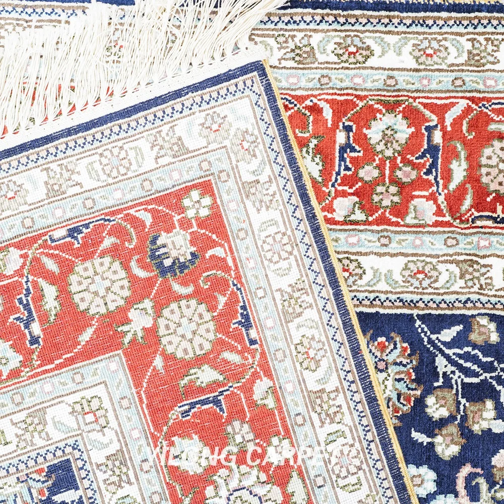 Рисунок 6 - 122x183 см Топ синий узор турецкий