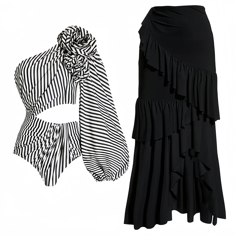 Рисунок 3 - Съемные рукава, слитный купальник и саронг для женщин