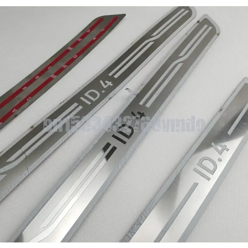 Stainless Steel Door Sill Scuff Plate Kick Guard & Threshold Step Protector