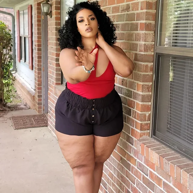 Plus Size Shorts Elastic Waist | Plus Size Womens Shorts Capris - Women's  Plus Size - Aliexpress