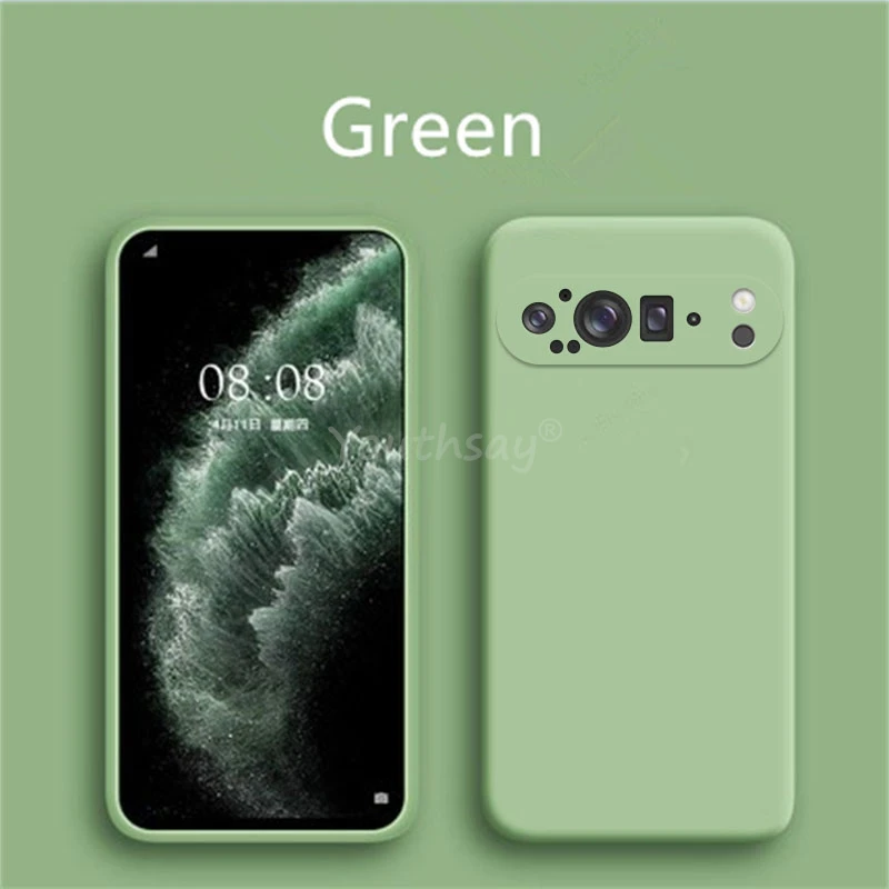 Premium Liquid Silicone Phone Case - Soft TPU Rubber Protector Cover