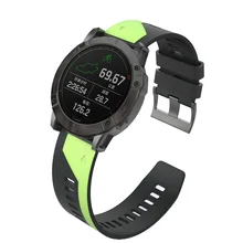 

26mm 22mm Strap For Garmin Fenix 5 5X 6 6X 7 7X 3 3HR Forerunner 935 945 Quick Release Smart Sports Silicone Bracelet Strap