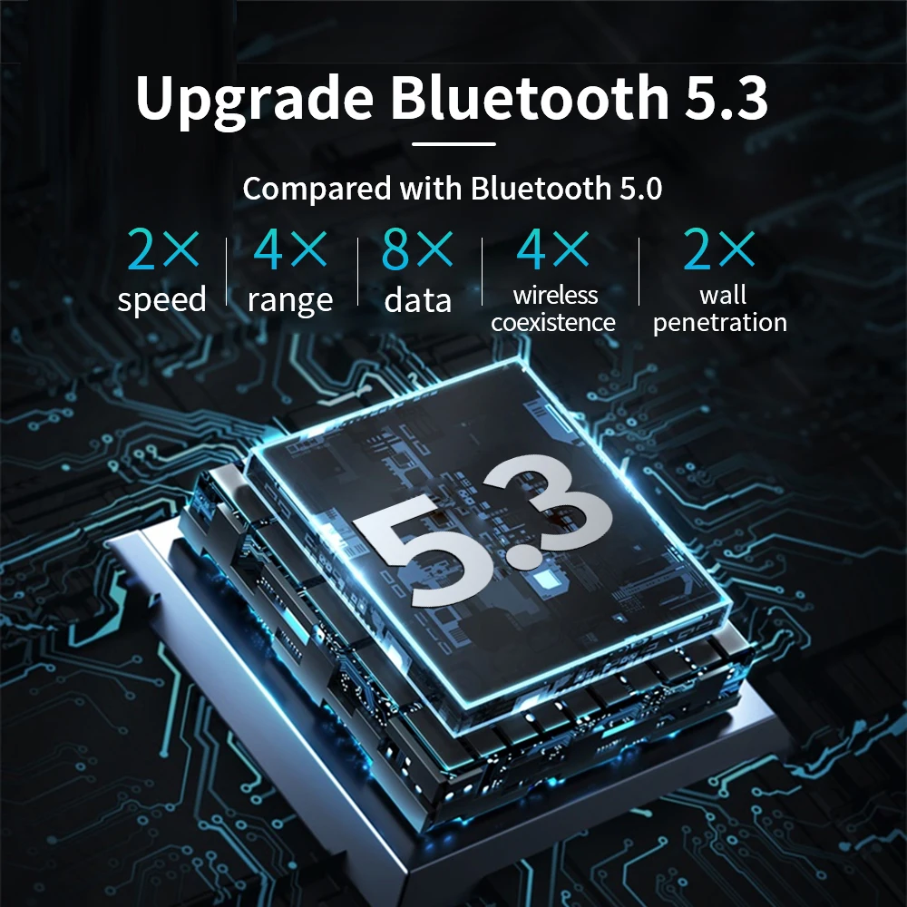 Bluetooth Adapter For Pc Usb Bluetooth 5.3 Dongle 5.0 Receiver For Speaker Mouse Keyboard Music Audio Transmitter bluetooth transceiver adapter bluetooth aux adaptor bluetooth adapter audio adapter