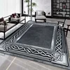 Luxurious Gray Nordic Rug Living Room Decoration Carpet Large Area Soft Lounge Rugs for Bedroom Washable Anti-slip Floor Mat 1