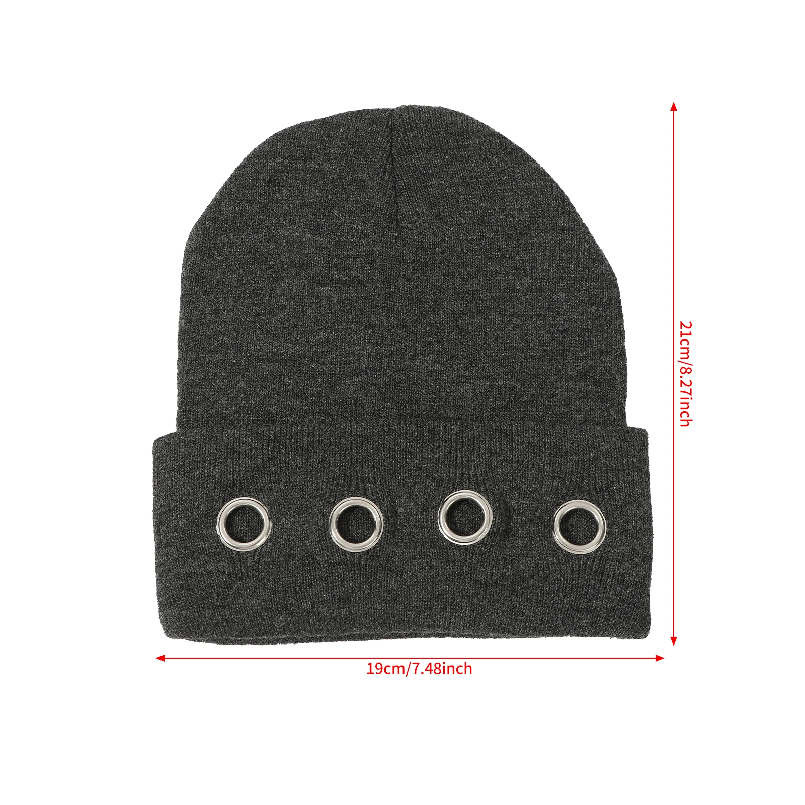 1pc Fashion Solid Color Knitted Cap Autumn Winter Warm Hat Thick Soft Windproof Outdoor Headwear For Women Ladies Caps Turban