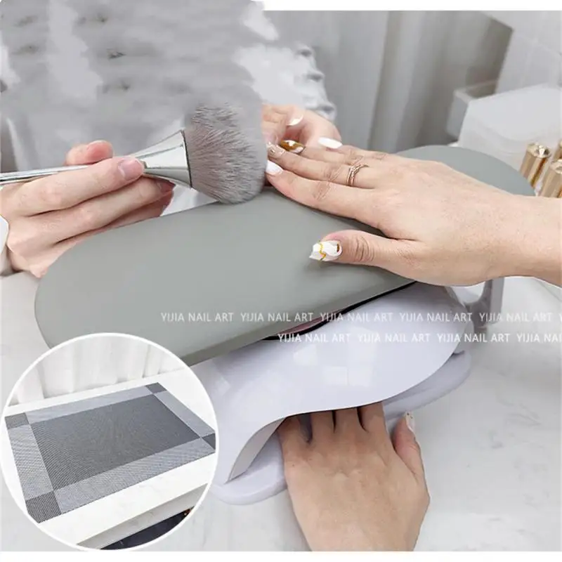 매트 포함 네일 아트 핸드 베개, 매니큐어 테이블 핸드 쿠션 베개, 거치대 네일 아트 스탠드, 매니큐어 네일 핸드 레스트 베개