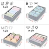 Organizer For Underwear Socks Bra Pants Scarf Tie Storage Box Wardrobe Drawer Organizers Foldable Case For Underwear Organizer 4