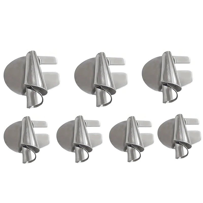 7 Pack Sewing Rolled Hemmer Foot Universal-Professional Rolled Hem Attachment For Sewing Machine Accessories,(7 Sizes)