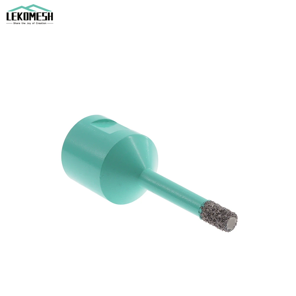 LEKOMESH 다이아몬드 드릴 비트, 화강암 대리석 세라믹 타일 석재 구멍 톱 드릴 코어 비트, M14, 1, 개 코너드릴