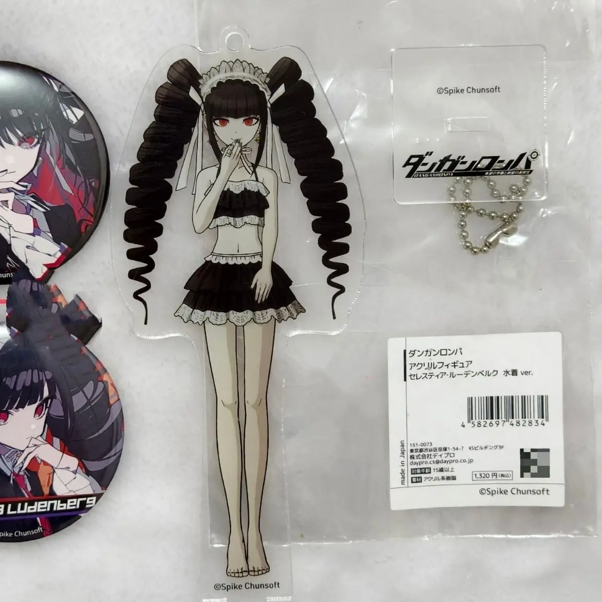 Yasuhiro Taeko Celestia Ludenberg Danganronpa Acrylic Stand Model Desk