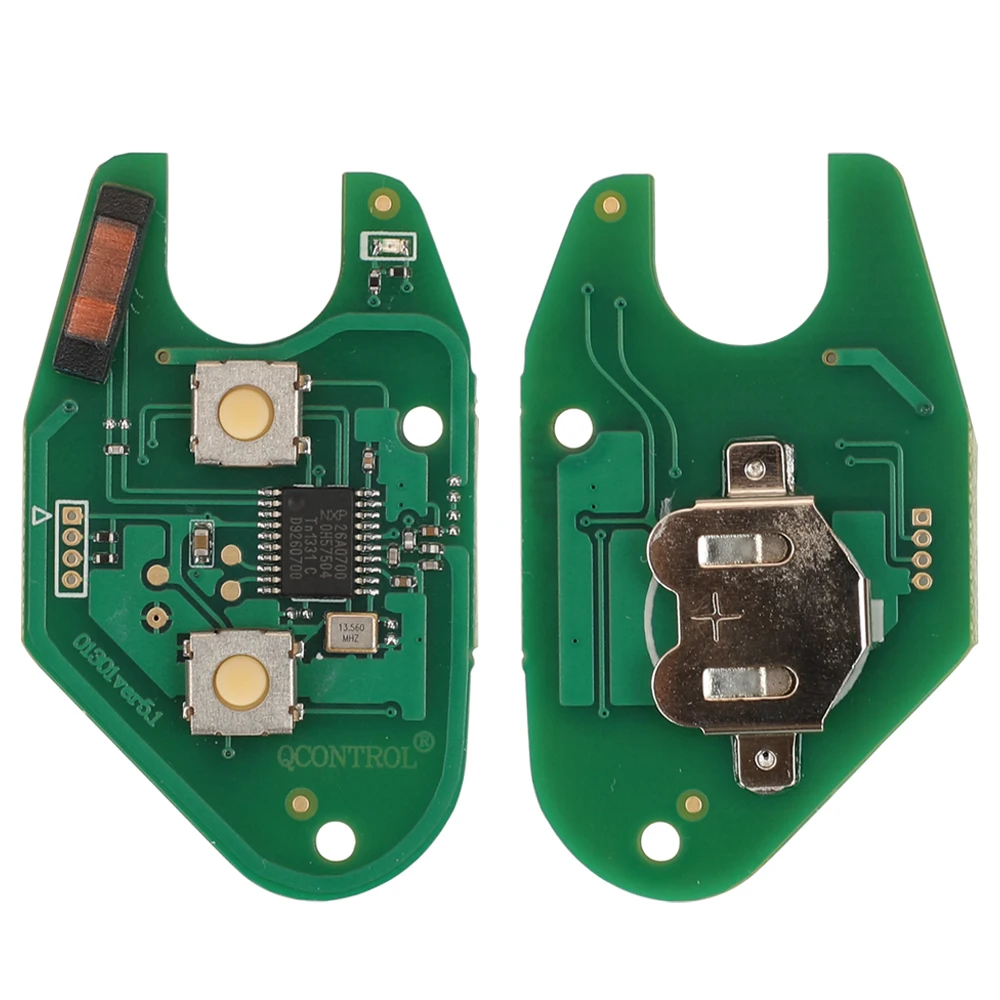 jingyuqin 2 Buttons 434Mhz Smart Remote Key ID46 PCF7946 Chip For Renault Traffic Master Vivaro Movano Kangoo Vac102/ NE72 Blade