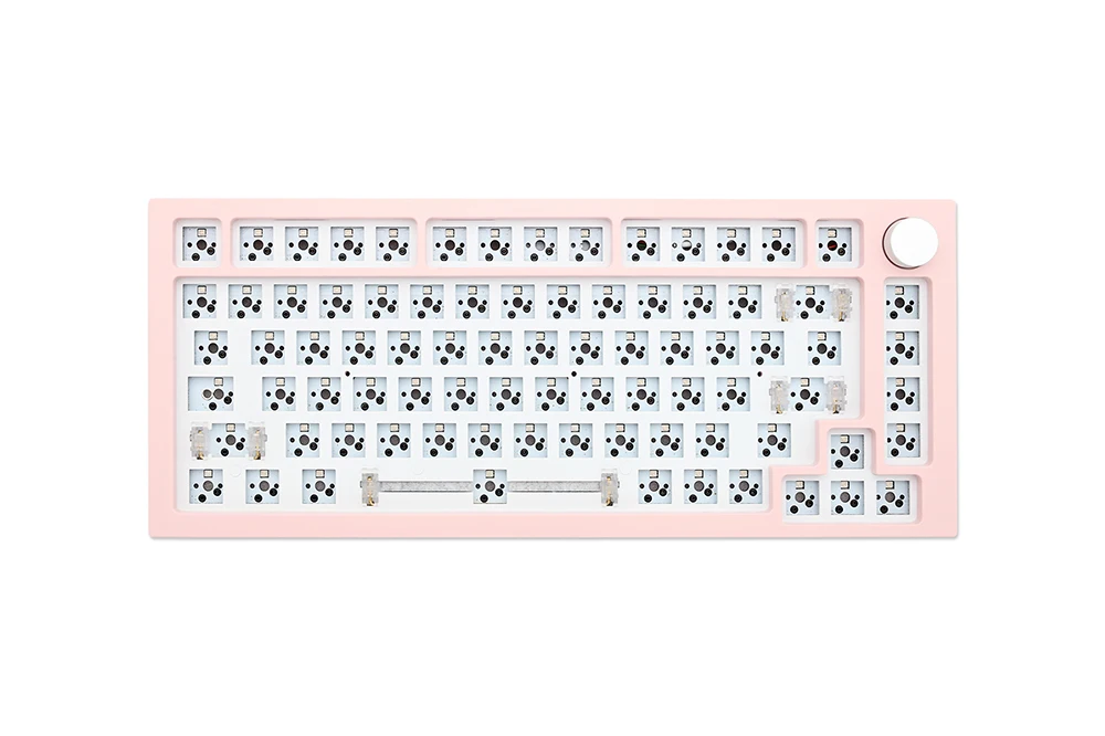 NextTime X75 75% Gasket Mechanical Keyboard kit PCB Hot Swappable Switch Lighting effects RGB switch led type c Next Time 75 computer keyboard computer peripheral Keyboards