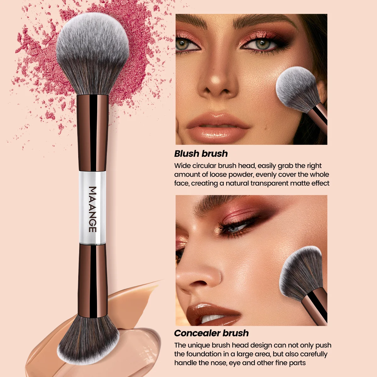 7pcs Makeup Brush Set 4