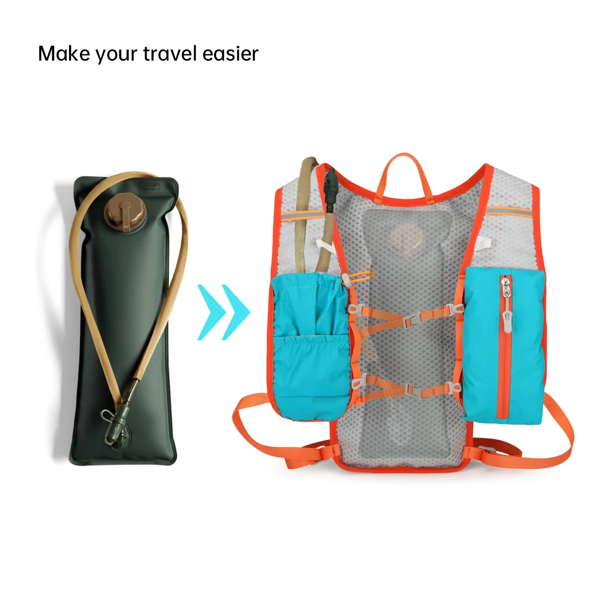 Small Backpack for Women, Lightweight and Portable, Outdoor Sports and Travel, Water-Repellent Mountaineering Bag for Men, Professional Hiking and Fishing Backpack for Couples