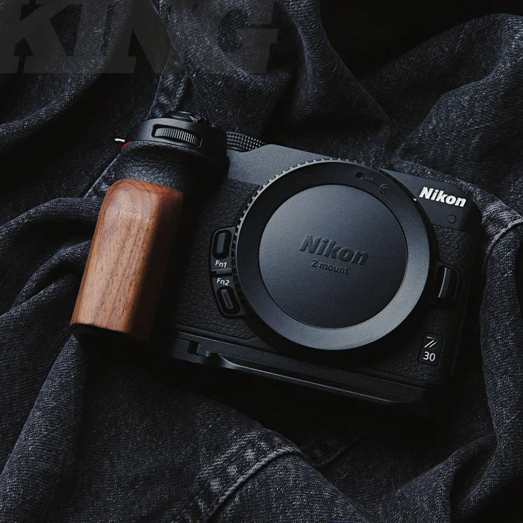 Tripé de Madeira com Cabeça Esférica Suporte tipo l Tripé Antiderrapante Placa de Liberação Rápida Alça Base para Câmera Nikon Z30 Arca-swiss Rrs - Image 3