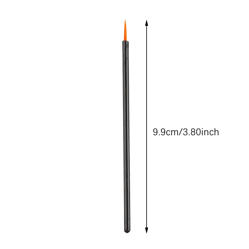 HOT 50PCS Eyeliner Brushes Long Thin Tip Applicator Eyeliner Wand Women Makeup Brush Cosmetic Supplies for Eye Beauty Make Up 6