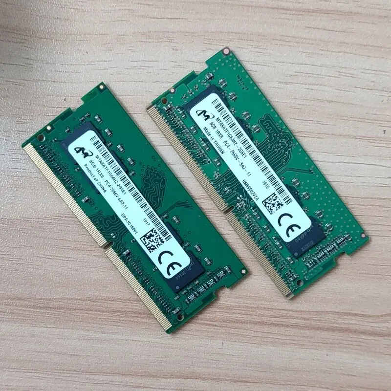 Micron 1R×8 PC4-2666T-UA2-11メモリ 8GB DDR4 Micron 8GB 1RX8 PC4 2666V UA2 11 Memory (MTA8ATF1G64AZ-2G6E1) | eBay