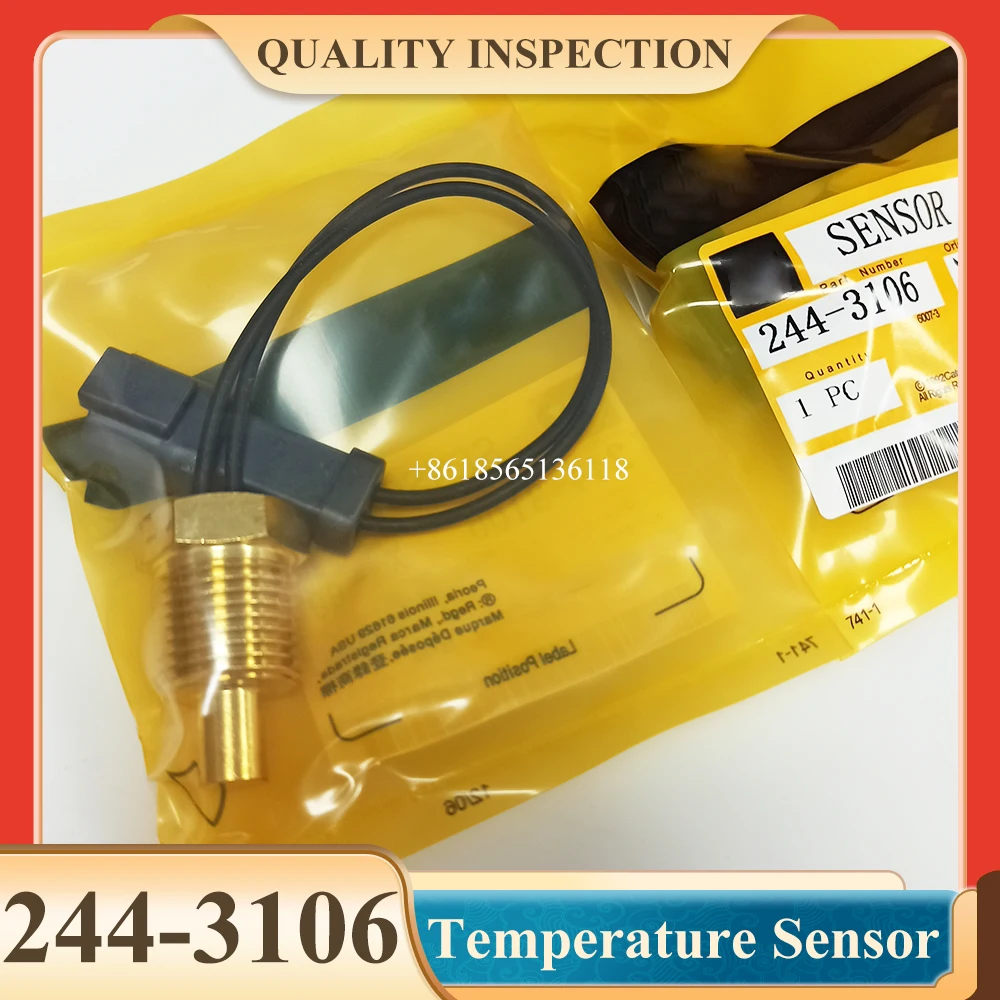 2443106 244-3106 Temperature Sensor for Caterpillar 414E 416D 416E 416F 420D 420E 420F 422E 422F 424D 428D 428E