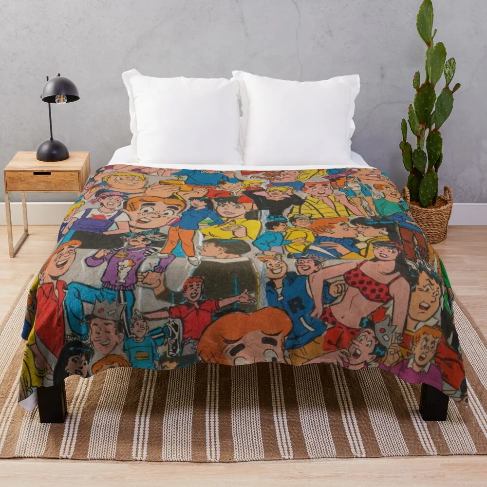 

Archie Comics Collage Throw Blanket Cute Blanket Softest Blanket