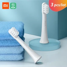 3 Pcs/lot Xiaomi Toothbrush Head Replacement for Mijia T100 Sonic Electric Toothbrush Waterproof  Replacement Tooth Brush