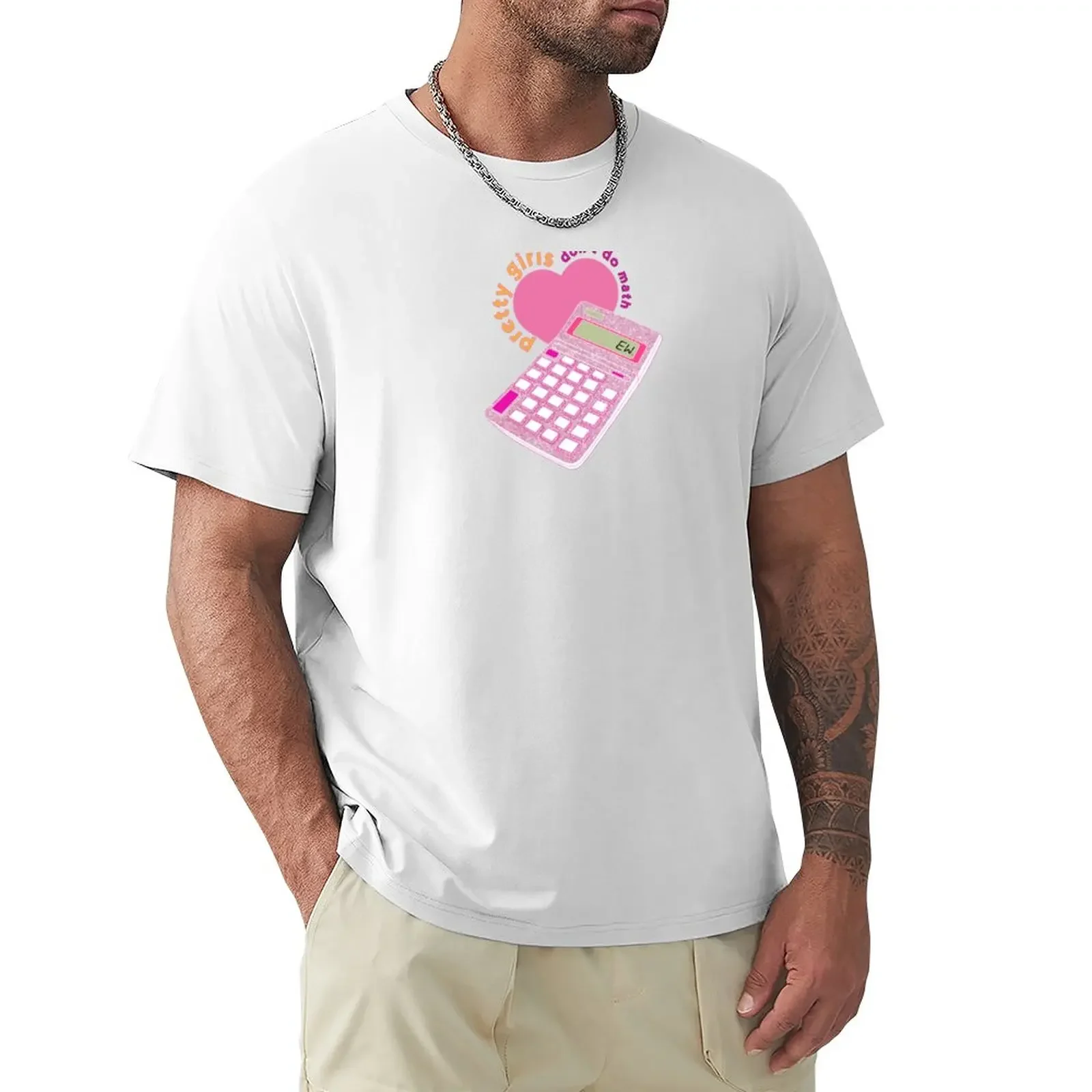 

pretty girls dont do math indeed T-Shirt quick drying blacks vintage clothes t shirts men