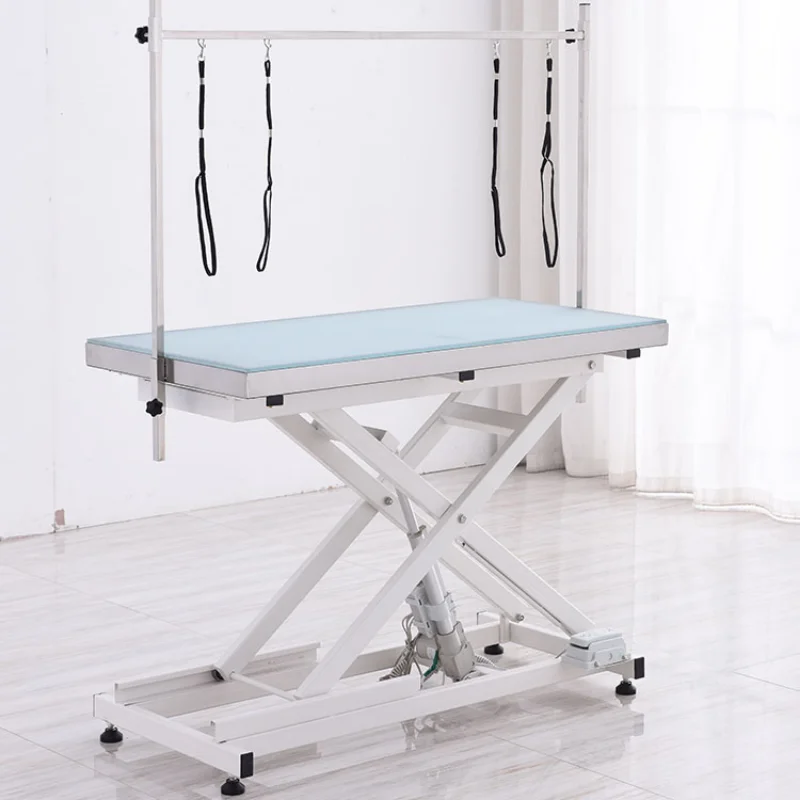 

Electric Cross Lifting Led Light Pet Large Dog Grooming Table