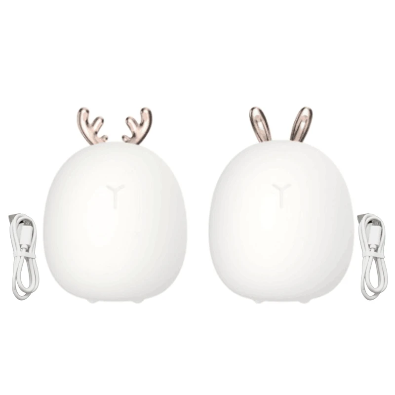 

Ночник с милым оленем для маленьких мальчиков и девочек, подарки на день рождения, ночник для детей, декор комнаты для через USB